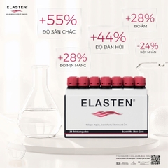 Collagen Elasten Giúp Da Căng Mịn, Chống Lão Hóa, Hỗ Trợ Tóc Chắc Khỏe Hộp 30 ốngx25ml