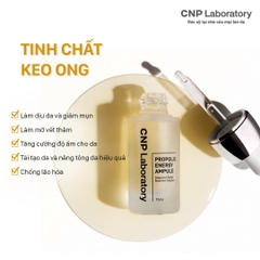 Serum Tinh Chất Keo Ong CNP Propolis Energy Ampule Tái Tạo Phục Hồi Da 15ml