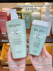 Dầu gội giảm tiết bã nhờn, kiểm soát dầu Kérastase Specifique Divalent 250ml