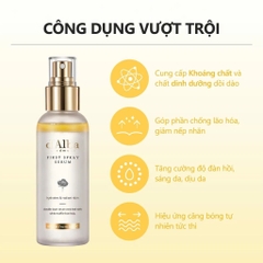Serum Xịt Khoáng Căng Bóng Da White Truffle First Spray Serum 50/100ml - Mist Serum (vàng)