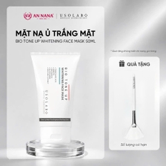 Kem Ủ Trắng Da Mặt USOLAB Bio Tone Up Whitening Nâng Tông, Mờ Thâm, Căng Bóng Da 50ml