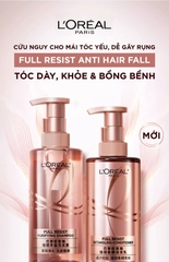 Bộ dầu gội xả ngăn ngừa & giảm gãy rụng tóc, giúp tóc chắc khỏe hơn L’oreal Paris Elseve Full Resist 440ml
