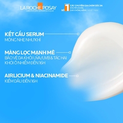 [MỚI] Chống Nắng Serum La Roche-Posay Anthelios UVAIR Kiềm dầu 16H Cấp ẩm 24H SPF50+ 50ml