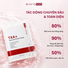 Mặt nạ Trắng da Eviralab TXA+ Skin Whitening Mask Cải thiện sạm nám, Đều màu da