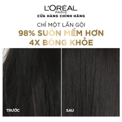 Bộ dầu gội xả dưỡng tóc suôn mượt, bóng khỏe cao cấp L'Oreal Paris Extraordinary Oil Smooth 440ml