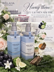 Bộ dầu gội xả kiềm dầu phồng tóc Weilaiya chiết xuất Nấm Truffle 450ml
