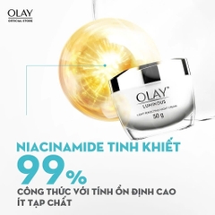 Kem Dưỡng Ban Đêm OLAY Luminous Sáng Da Mờ Thâm Nám 50G