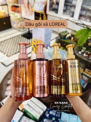 Bộ dầu gội xả dưỡng tóc suôn mượt, bóng khỏe cao cấp L'Oreal Paris Extraordinary Oil Smooth 440ml