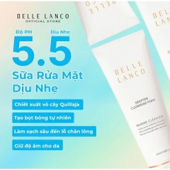 Sữa Rửa Mặt Cấp Ẩm Tức Thì Belle Lanco Deeptox Cleansing Foam 100ml