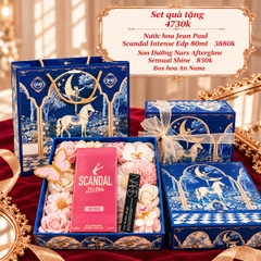 Tổng hợp Set Quà Nước hoa - Son sang trọng 20/10 thiết kế riêng - by An Nana
