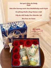 Tổng hợp Set Quà Chăm da Body 20/10 thiết kế riêng - by An Nana