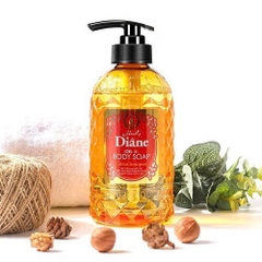 Sữa Tắm Tinh Dầu Moist Diane Oil In Citrus Bouquet Dưỡng Ẩm Và Sáng Mịn Da 500ml