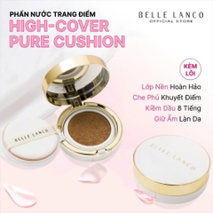 Phấn Nước Che Khuyết Điểm Belle Lanco High-Cover Pure Cushion Tone 21 Trắng Hồng (kèm lõi)