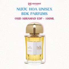 Nước Hoa Unisex BDK Parfums Oud Abramad EDP 100ml