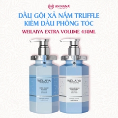 Bộ dầu gội xả kiềm dầu phồng tóc Weilaiya chiết xuất Nấm Truffle 450ml
