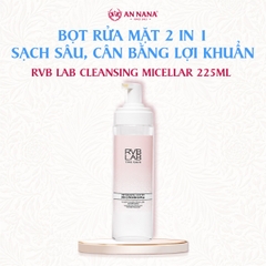 Bọt Rửa Mặt 2in1 RVB LAB Microbiome Sạch Sâu, Cân Bằng Lợi Khuẩn Da 225ml