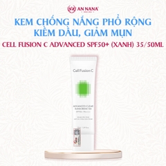 Kem Chống Nắng Cell Fusion C Advanced Clear Kiềm Dầu, Giảm Mụn SPF50+ PA++++ 35/50ml
