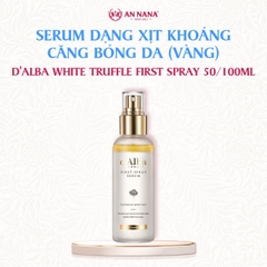 Serum Xịt Khoáng Căng Bóng Da White Truffle First Spray Serum 50/100ml - Mist Serum (vàng)