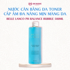 Nước Cân Bằng Da Toner - Belle Lanco Marine pH Balance Bubble 500ml