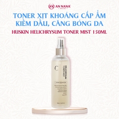 Toner Xịt Khoáng Huskin Helichrysum Cấp Ẩm, Kiềm Dầu, Căng Bóng Da 150ml