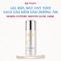 Gel Rửa Mặt Oxy Tươi Huskin Sạch Sâu Kiềm Dầu Dưỡng Ẩm 100ml