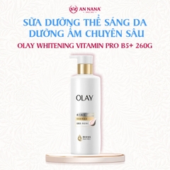 Sữa Dưỡng Thể Sáng Da OLAY Whitening Vitamin Pro B5+ Dưỡng Ẩm Chuyên Sâu 260G