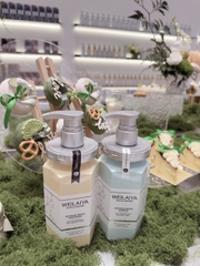 Bộ dầu gội xả chăm sóc tóc hư tổn Weilaiya chiết xuất nấm Truffle giúp tóc mềm mượt, chắc khoẻ 450ml