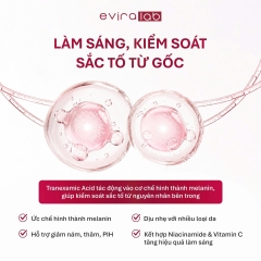 Mặt nạ Trắng da Eviralab TXA+ Skin Whitening Mask Cải thiện sạm nám, Đều màu da