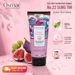 Sữa Tắm Nước Hoa Thuần Chay Osmaé No.22 Sung Tím Dưỡng Ẩm Mịn Da 200ml