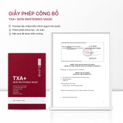 Mặt nạ Trắng da Eviralab TXA+ Skin Whitening Mask Cải thiện sạm nám, Đều màu da