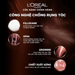 Bộ dầu gội xả ngăn ngừa & giảm gãy rụng tóc, giúp tóc chắc khỏe hơn L’oreal Paris Elseve Full Resist 440ml