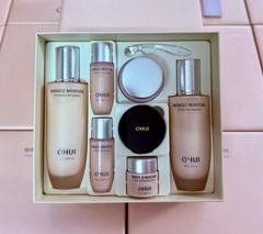 Bộ Dưỡng Ẩm Căng Mượt Sáng Da Toàn Diện 7 Món OHUI Miracle Moisture Pink Barrier Set