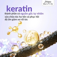Bộ dầu gội xả Diane Bonheur Night Dream Tea Phục hồi tóc yếu, dưỡng ẩm tóc khô rối 500ml