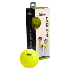 Hộp 3 bóng pickleball Zocker five star