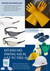 Quần áo phòng sạch chống tĩnh điện