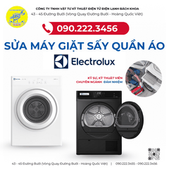 Sửa Máy Giặt Sấy Quần Áo ELECTROLUX Tại Phố Kim Mã - 0902223456