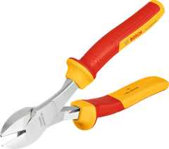 Kìm cắt cạnh chéo trợ lực cách điện VDE 200 mm Professional