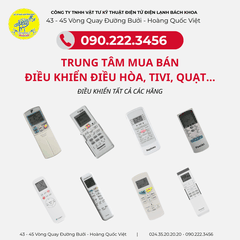 Trung tâm mua bán điều khiển điều hòa Tại phố Phan Đình Phùng - 0902223456