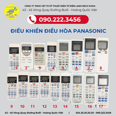Mua điều khiển điều hòa Panasonic ở đâu Hà Nội