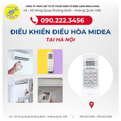 MUA ĐIỀU KHIỂN ĐIỀU HÒA MIDEA Ở ĐÂU HÀ NỘI?