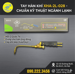 Tay hàn khí XHA-2L-028