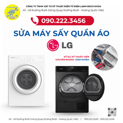 Sửa Máy Sấy Quần Áo LG Tại Đường Tôn Đức Thắng - 0902223456