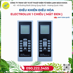 Điều khiển Điều Hòa Electrolux 1 chiều ( mặt đen ) - 090.222.3456