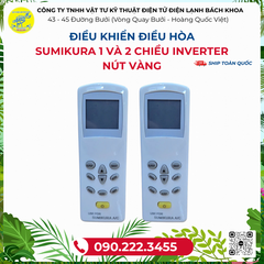 Sumikura 1 và 2 chiều inverter nút vàng - 090.222.3455