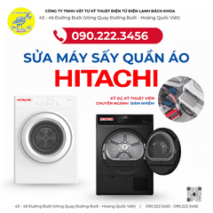 Sửa Máy Sấy Quần Áo HITACHI Tại Hà Nội