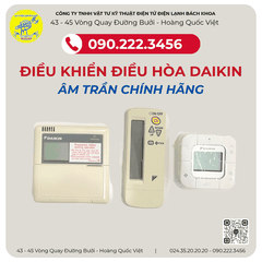 ĐIỀU KHIỂN ĐIỀU HÒA DAIKIN ÂM TRẦN CHÍNH HÃNG : 0902223456