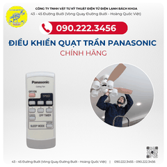 Điều khiển quạt trần Panasonic chính hãng Tại đường Nghi Tàm - 0902223456