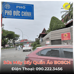 Sửa Máy Sấy Quần Áo BOSCH Tại Phố Phó Đức Chính
