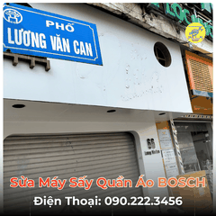 Sửa Máy Sấy Quần Áo BOSCH Tại Phố Lương Văn Can
