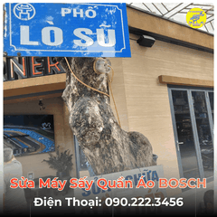 Sửa Máy Sấy Quần Áo BOSCH Tại Phố Lò Sũ